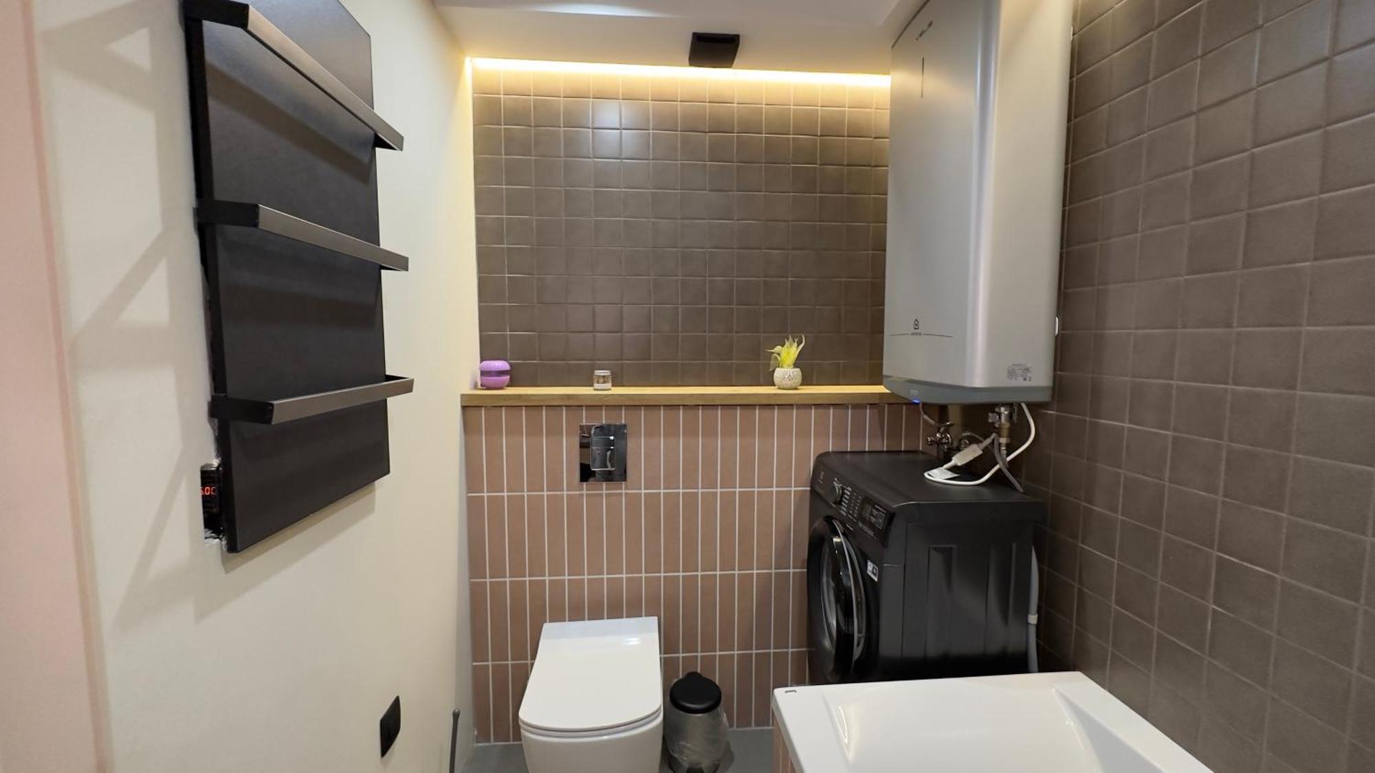 2 Room Modern Apartment View Дніпро Екстер'єр фото